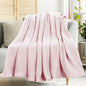 Pink King Size Cotton Blanket - - blanket