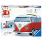 Volkswagen T1 Bus Surfer 187 Piece 3D Jigsaw Puzzle Ravensburger - - Jigsaw Puzzle