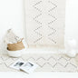Floor Geometric Weave Thread Rug Kia Day Design
