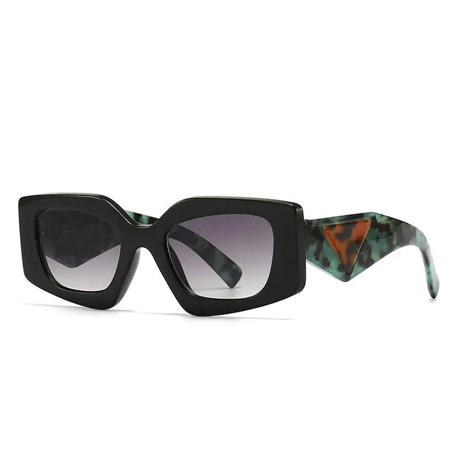 Retro Rectangular Cat Eye Sunglasses - Kia Day Design