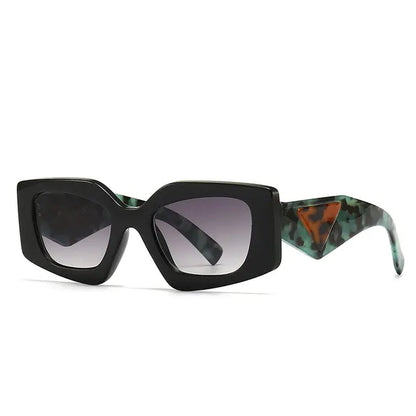 Retro Rectangular Cat Eye Sunglasses - Kia Day Design
