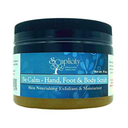 Be Calm Hand, Foot & Body Sugar Scrub - - Body Scrub