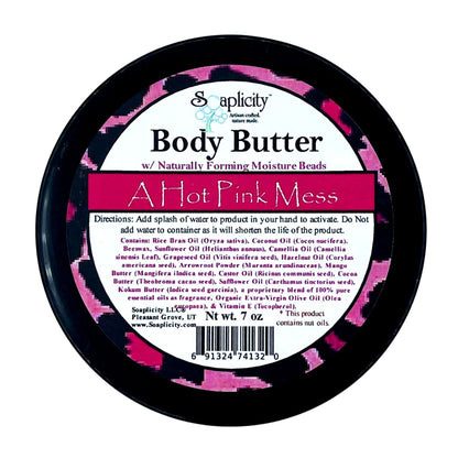 A Hot Pink Mess Body Butter - - Body Butter