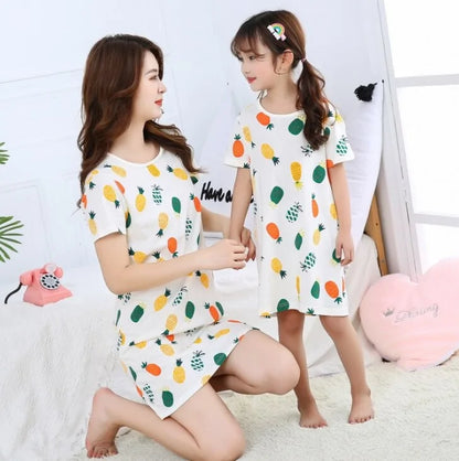 Summer Girls Nightgown Pajamas - Kia Day Design