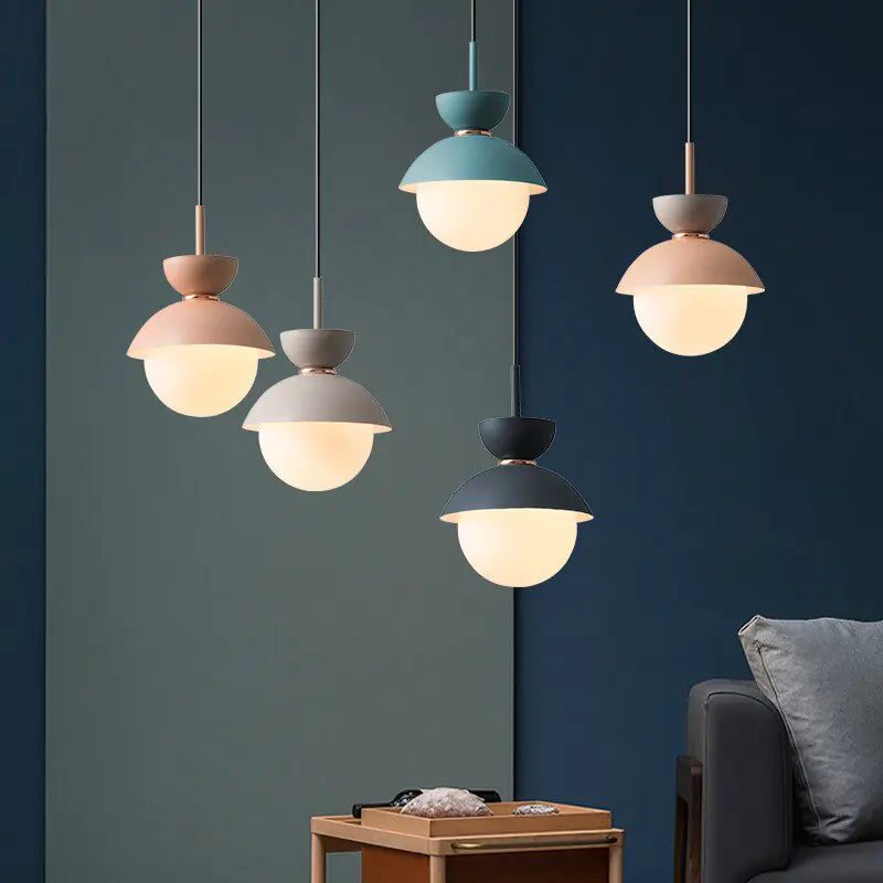 Modern Pendant Nordic Glass Ball Lamp