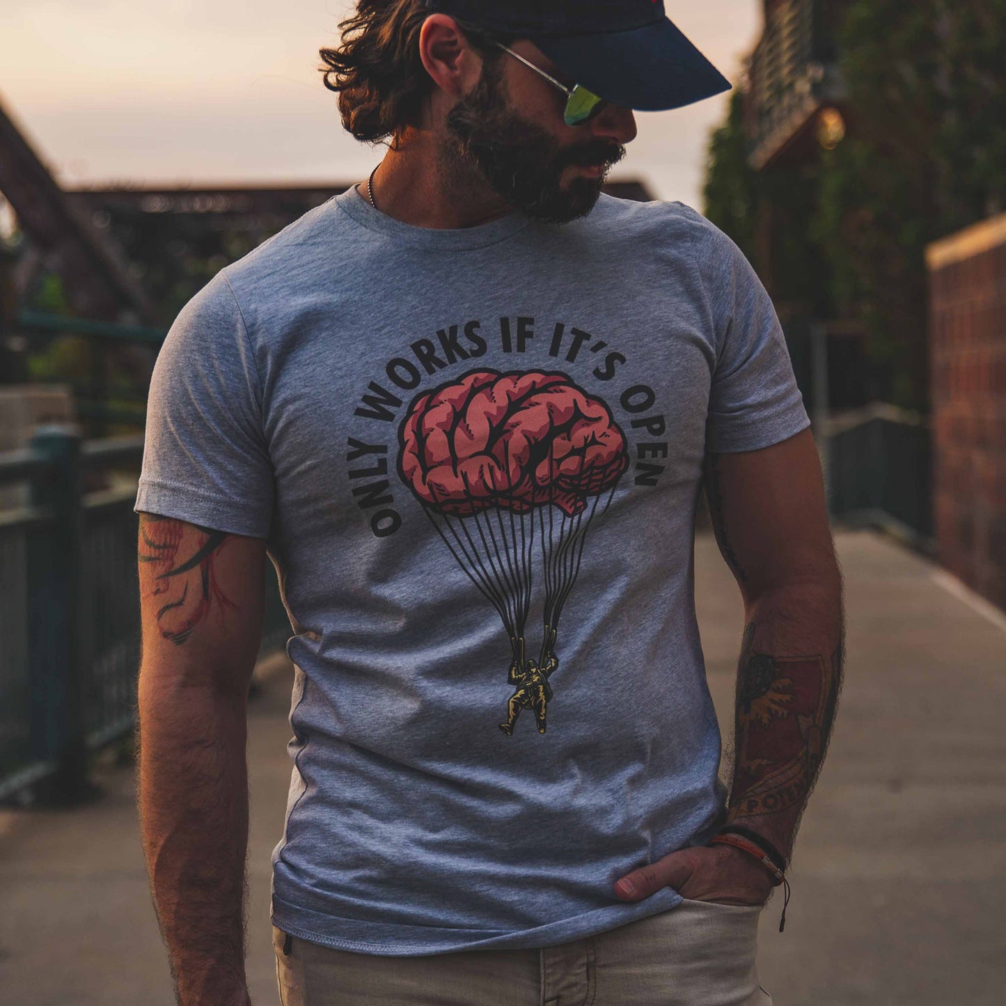 Open Minds Athletic Shirt - - WETSU T-Shirts