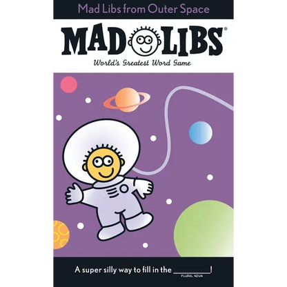 Mad Libs from Outer Space: World's Greatest Word Game - Paperback- Books by splitShops- {{Product type}}