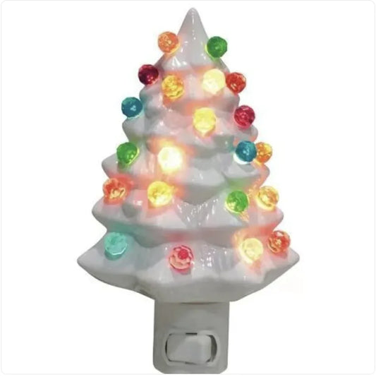 American Standard Plug Ceramic Christmas Tree Night Lamp Kia Day Design