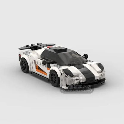 One Racing Sports Car Brick Toys Kia Day Design