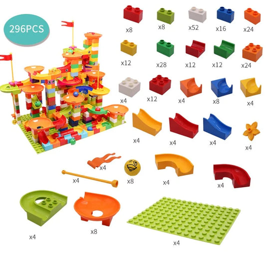 Marble Race Run Block Toys