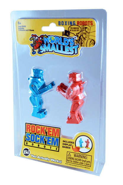 World's Smallest Rock'Em Sock'Em Robots- Rust & Cinder- {{Product type}}