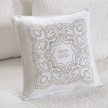 6-Piece Farmhouse White Daybed Cover Bedding Set with Scalloped Edges- HomePacific- {{Product type}}