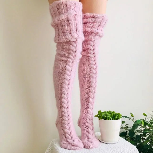 Crochet Knitted Leg Warmers For Women