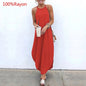 Sleeveless Summer Long Dresses - Kia Day Design
