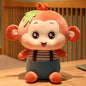Sitting Monkey Plush Toys - Kia Day Design