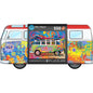 Wave Hopper VW Bus 550 Piece Jigsaw Puzzle in Tin Eurographics - - Jigsaw Puzzle