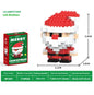 Christmas Snowman Assembly Blocks - W1401 Santa Claus - building toy