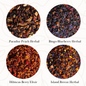 Whole Fruit Tisane Sampler - Four 1oz Bags of Loose Tea Samples - Gifts