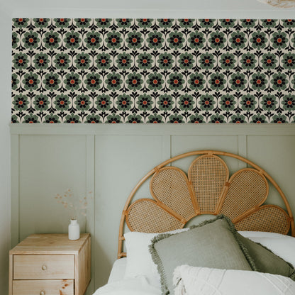 Willow Floral Wallpaper - Peel & Stick - Wallpaper