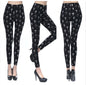 Printed Milk Silk Leggings - Kia Day Design