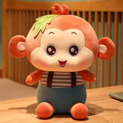 Sitting Monkey Plush Toys - Kia Day Design