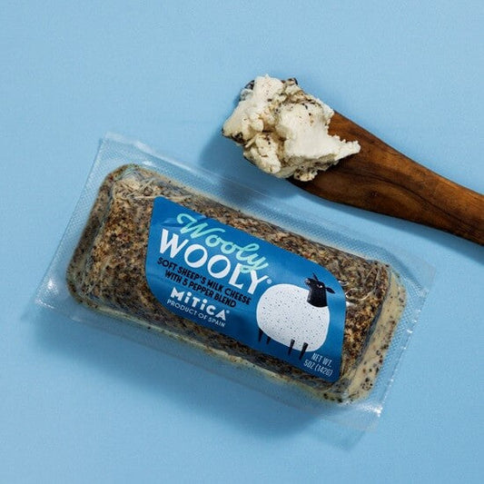 Wooly Wooly® 5 Pepper Blend Fresh Sheep’s Milk Cheese - -