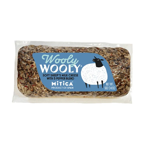 Wooly Wooly® 5 Pepper Blend Fresh Sheep’s Milk Cheese - 5 ounces -