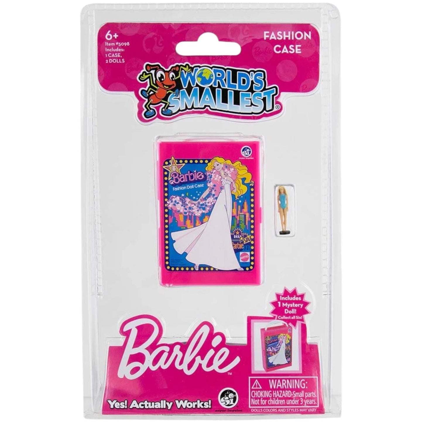 World's Smallest Barbie® in Fashion Doll Case- Rust & Cinder- {{Product type}}