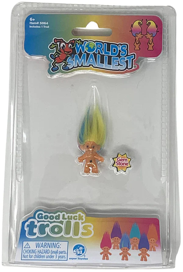 World's Smallest Good Luck Troll- Rust & Cinder- {{Product type}}