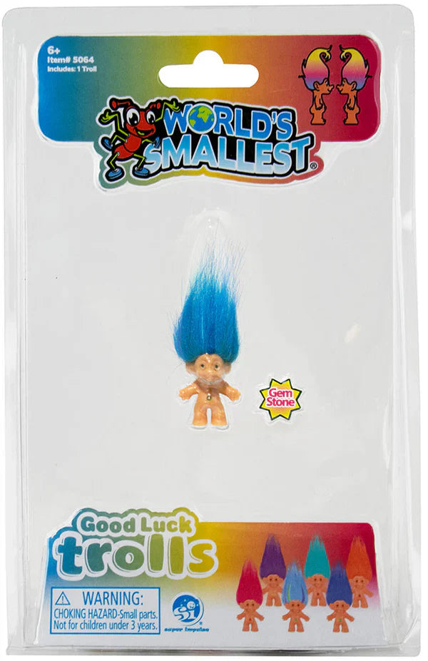 World's Smallest Good Luck Troll- Rust & Cinder- {{Product type}}