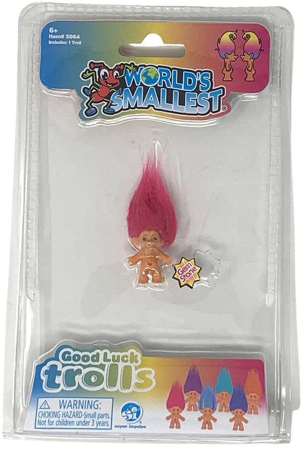 World's Smallest Good Luck Troll- Rust & Cinder- {{Product type}}