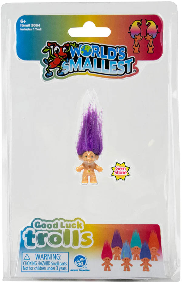 World's Smallest Good Luck Troll- Rust & Cinder- {{Product type}}