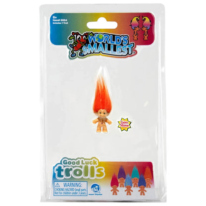 World's Smallest Good Luck Troll- Rust & Cinder- {{Product type}}