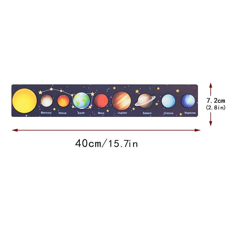 Montessori Solar System Puzzle Toy