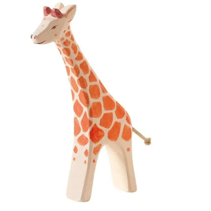 Wooden Animal Figures Elephant Lion Giraffe - Kia Day Design