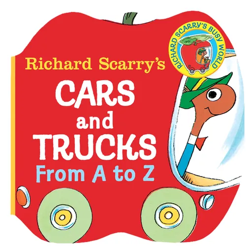 Richard Scarry's Cars and Trucks from A to Z - Board Book - - Books