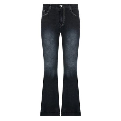 Retro Low Rise Jeans - Kia Day Design
