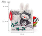 3D Soft Baby Books Activity Quiet Cloth Book Owl