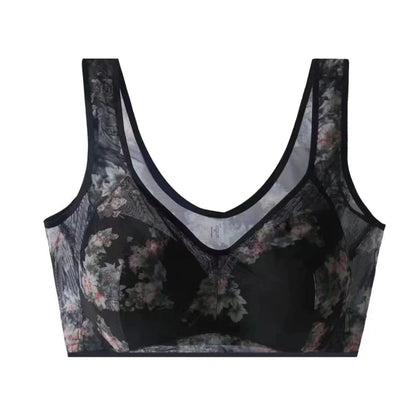 Floral Breeze Wireless Comfort Bra: Effortless Elegance & All-Day Support Kia Day Design