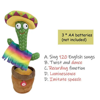 Musical Dancing Cactus Toys - Kia Day Design