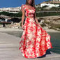 Floral Sleeveless Dress Two-Piece Set