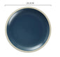 Morandi Ceramic Round Dinner Plates - Blue 10inches - plates