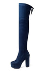 Women's Over the Knee Boots - Kia Day Design