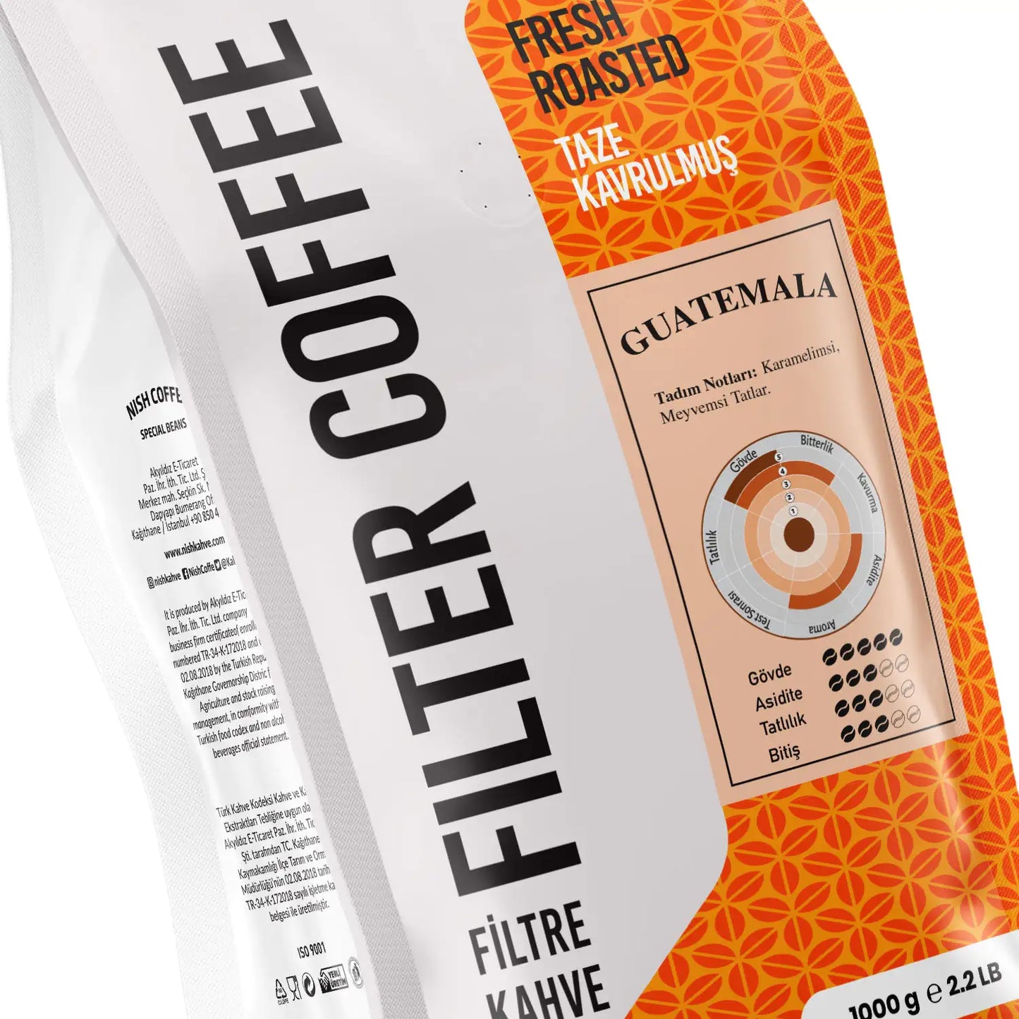 Nish Filter Coffee Guatemala 1 kg - Kia Day Design