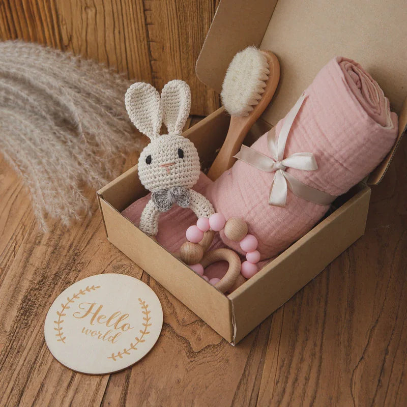 Baby Gift Set Box Pink