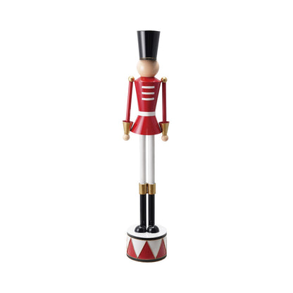 Jumbo Metal Soldiers on Drum Bases - Small - Christmas