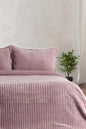 Merinos Modern Line 3 Piece Double Blanket Set Powder Kia Day Design