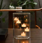 Large Rotating Glass Candle Holder - Kia Day Design