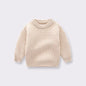 Knitted Sweater Baby Outerwear Khaki 3-4Yrs 110cm