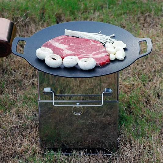 Outdoor Iron Wok Pan